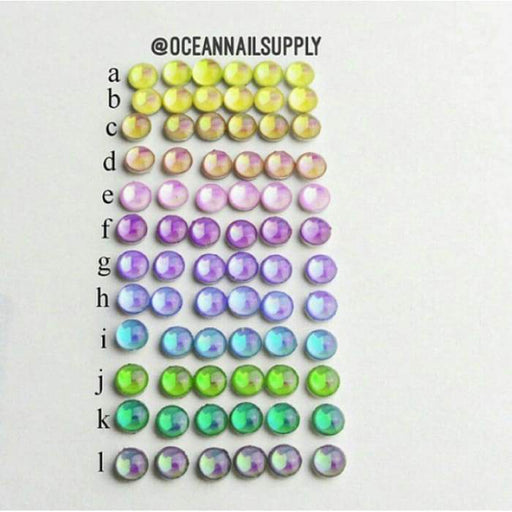 Round Candy-Pop Gem - OceanNailSupply