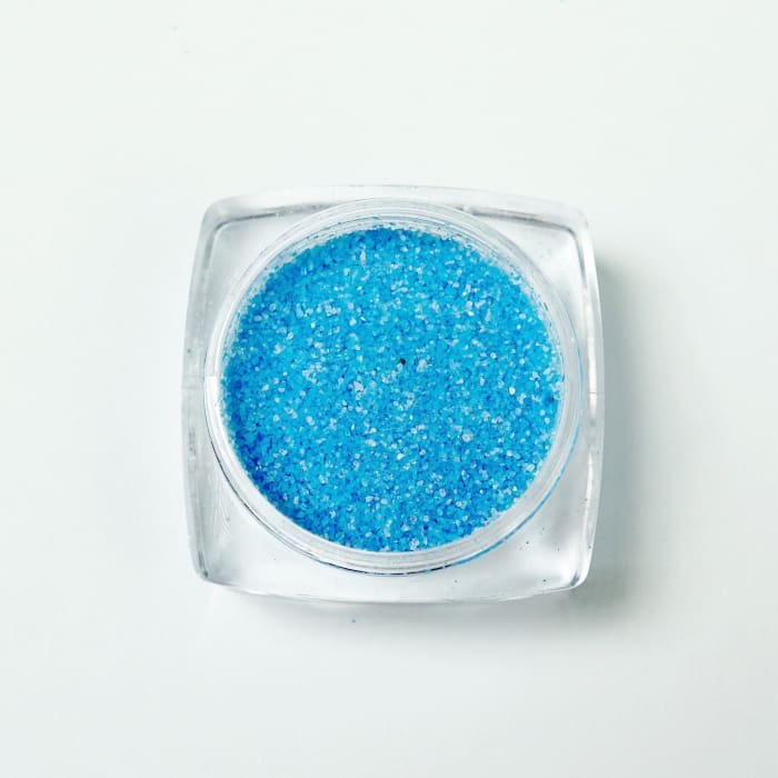 Set of 12 jars Opal dust/ textured salt/ color sand - OceanNailSupply