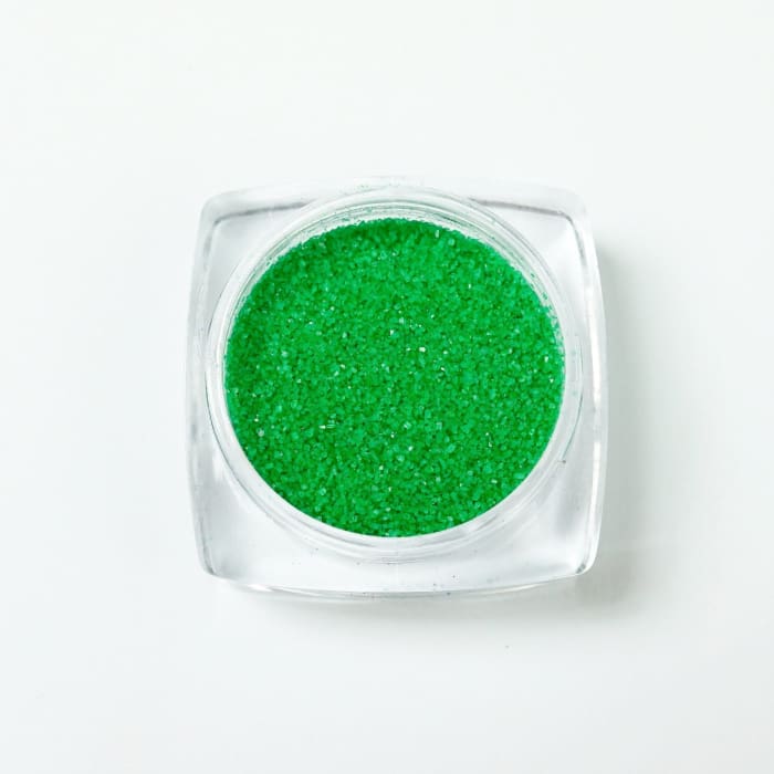 Set of 12 jars Opal dust/ textured salt/ color sand - OceanNailSupply