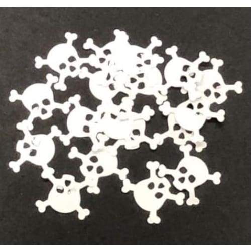 Skull Cross and Bones 2 x3 mm (Halloween Sale!) - OceanNailSupply