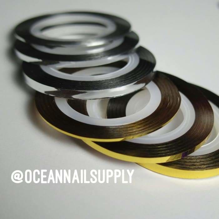 Striping Tape Silver - OceanNailSupply