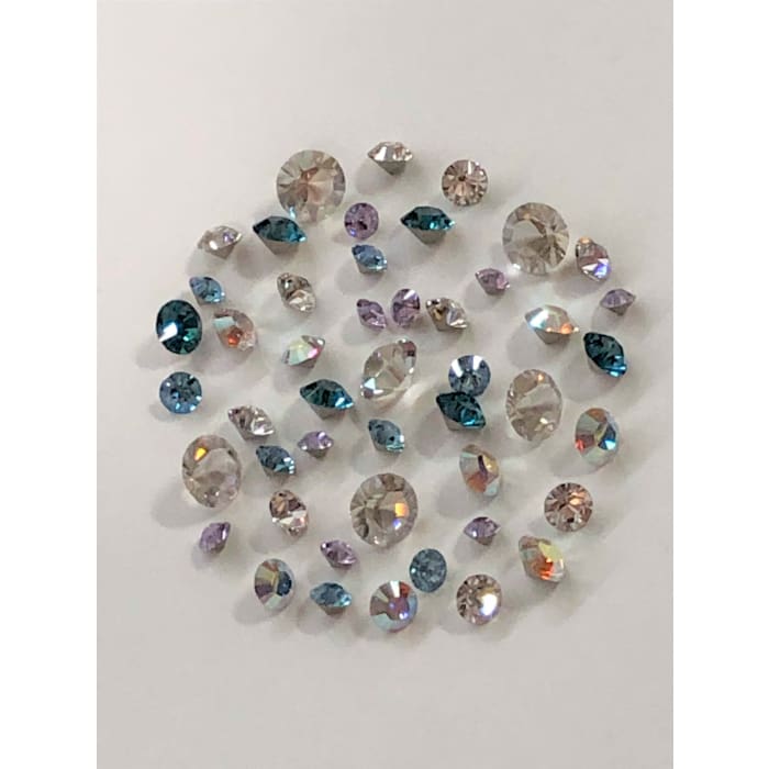 Swarovski Chaton Mix - Its a Boy 102pcs. - OceanNailSupply