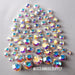 Swarovski Chaton Mixed pack AB llIl 90 pcs - OceanNailSupply