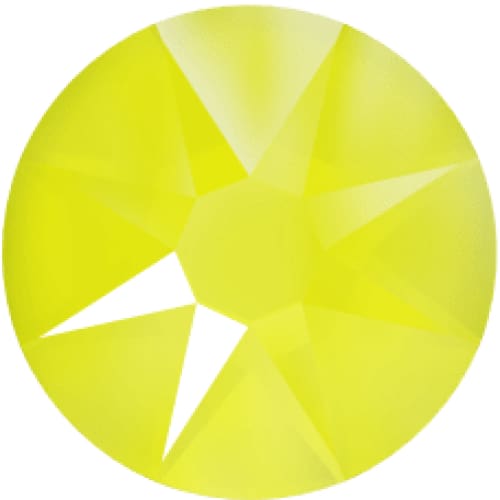 Swarovski Crystal Electric Yellow Flatback - OceanNailSupply