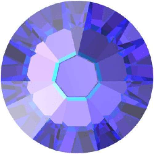 Swarovski 2088 SS20 Heliotrope(ヘリオトロープ) Swarovski Crystal Heliotrope Flatback — OceanNailSupply