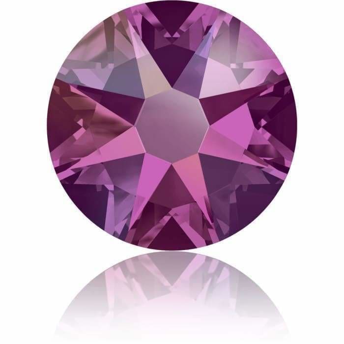Swarovski Fuchsia AB Flatback - OceanNailSupply
