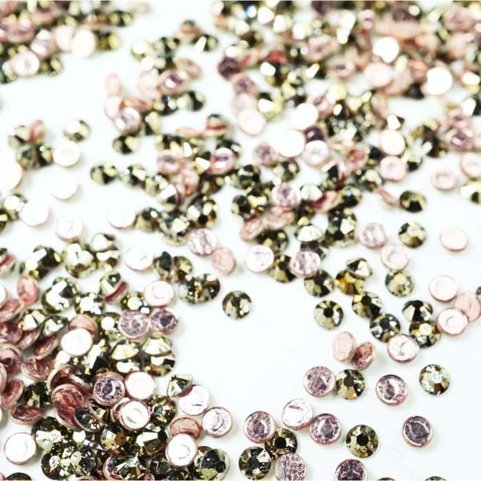 Swarovski Gold Patina - OceanNailSupply