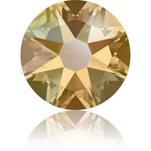 Swarovski Light Colorado Topaz AB Flatback - OceanNailSupply