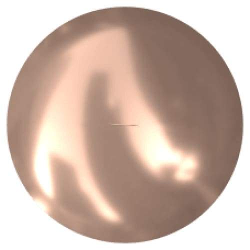 Swarovski Pearl Rose Gold Flatback - OceanNailSupply