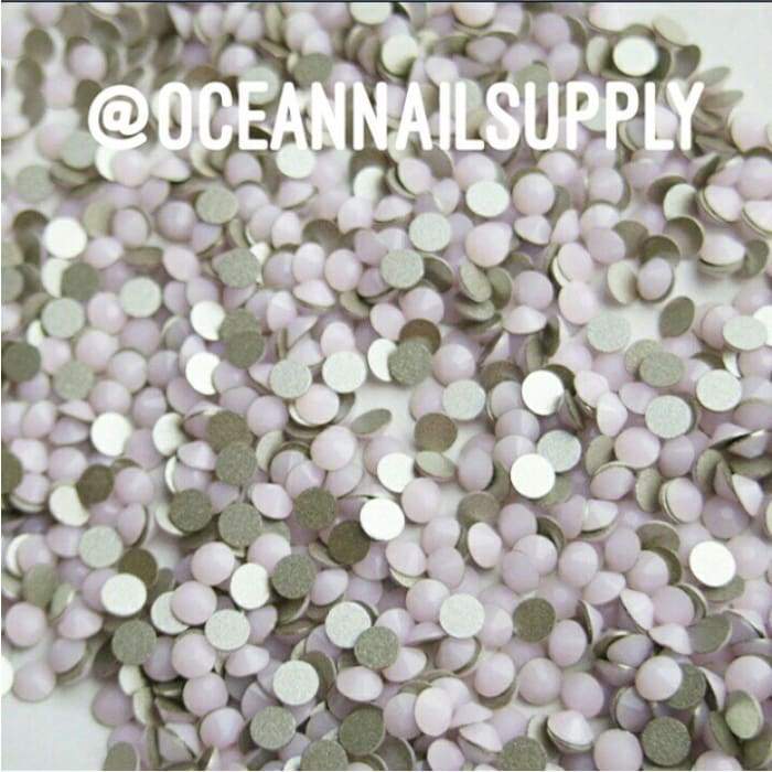 2058 Swarovski Rose Alabaster - OceanNailSupply