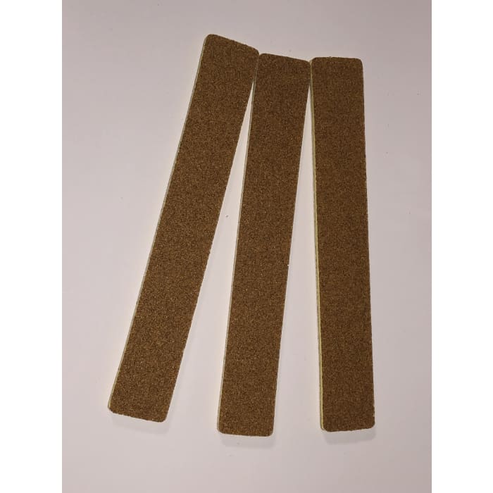 The Good File - Gold 80/80 Grit Jumbo Acrylic Nail File - OceanNailSupply