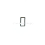 Thin Frame Silver Rectangle Frame - OceanNailSupply