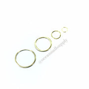 Thin Frames Gold Circle Frame - OceanNailSupply