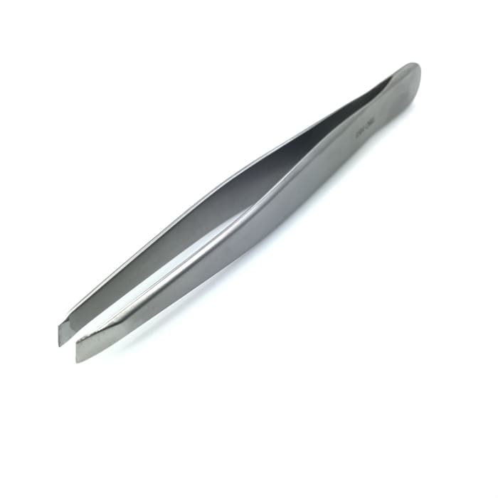 Tools - Tweezer Eyebrow Tweezers wide slant 10/3 - OceanNailSupply