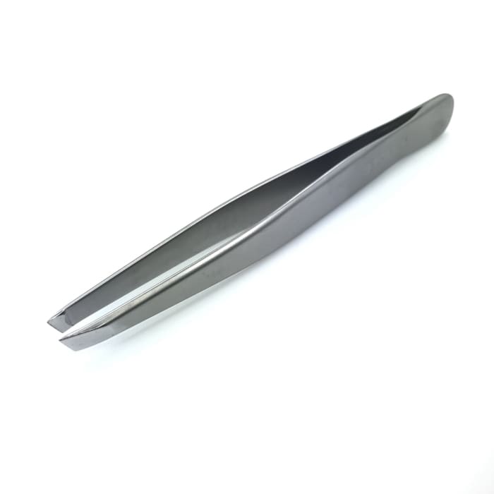 Tools - Tweezer Eyebrow Tweezers wide slant 10/3 - OceanNailSupply