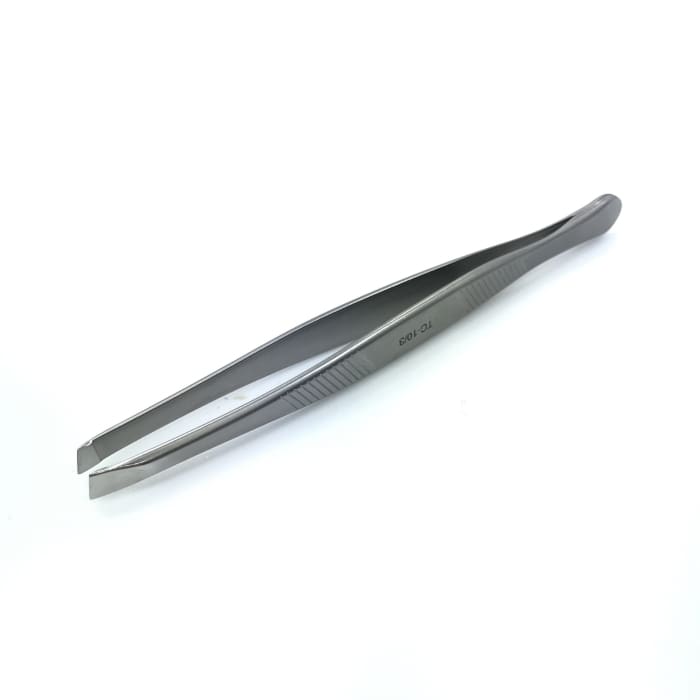 Tools - Tweezer Eyebrow Tweezers wide slant 10/3 - OceanNailSupply