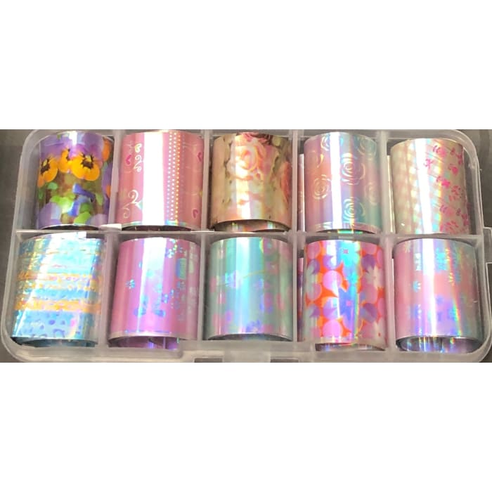 Transfer Foil Sets 001 - 053 - OceanNailSupply