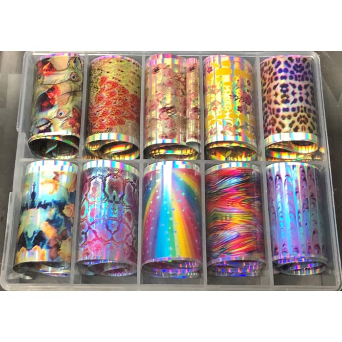 Transfer Foil Sets 001 - 053 - OceanNailSupply