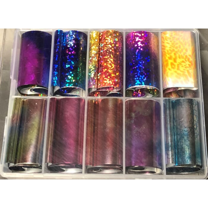 Transfer Foil Sets 001 - 053 - OceanNailSupply