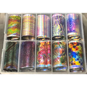 Transfer Foil Sets 001 - 053 - OceanNailSupply