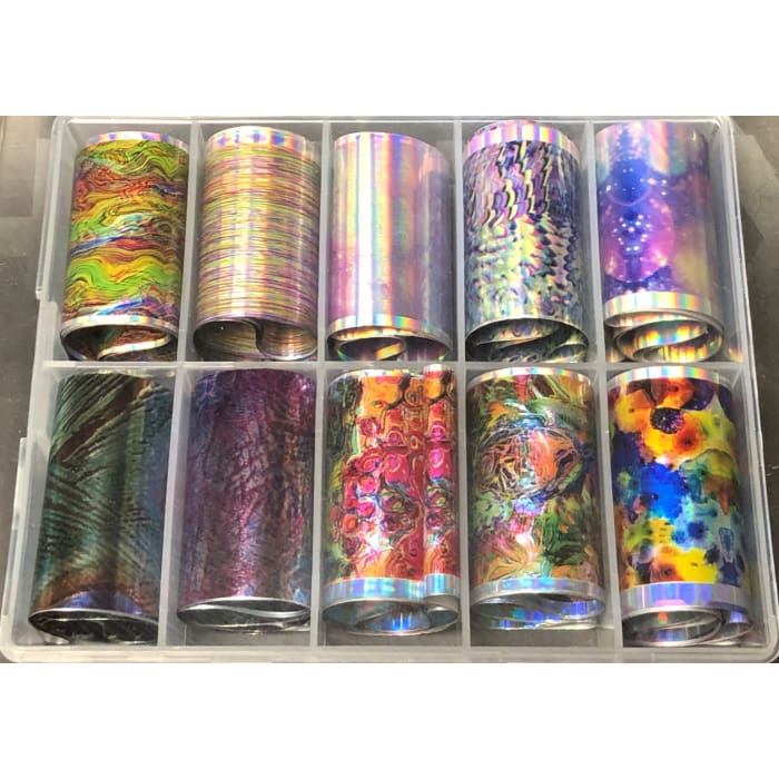 Transfer Foil Sets 001 - 053 - OceanNailSupply