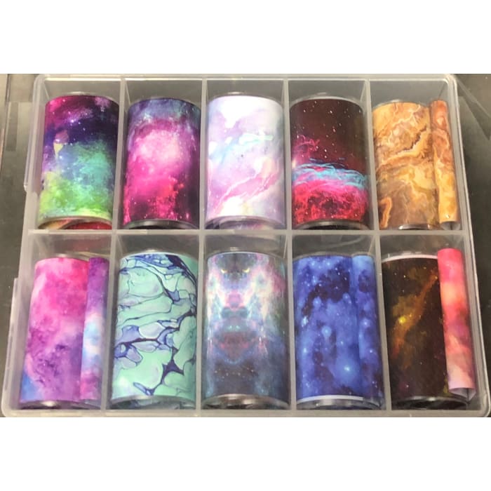 Transfer Foil Sets 001 - 053 - OceanNailSupply