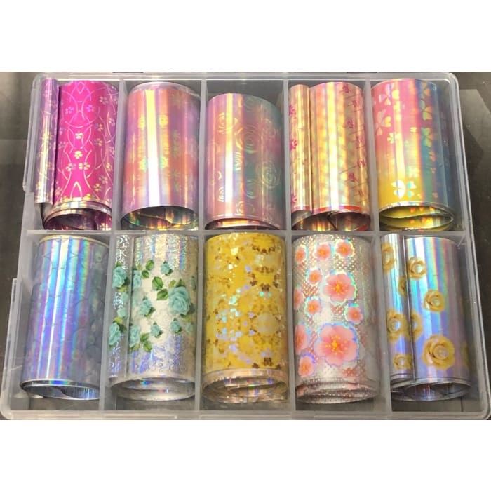Transfer Foil Sets 001 - 053 - OceanNailSupply