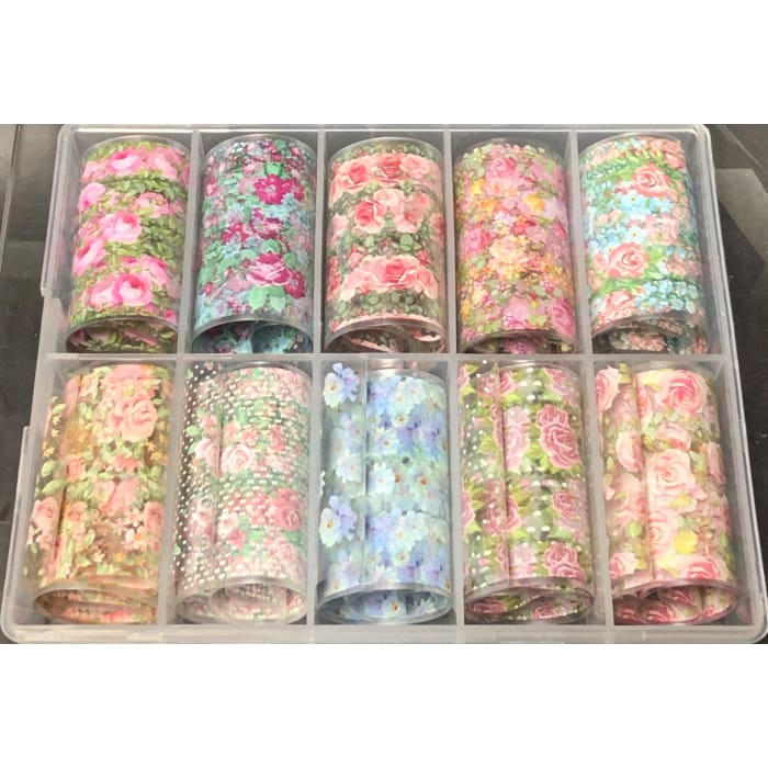 Transfer Foil Sets 001 - 053 - OceanNailSupply