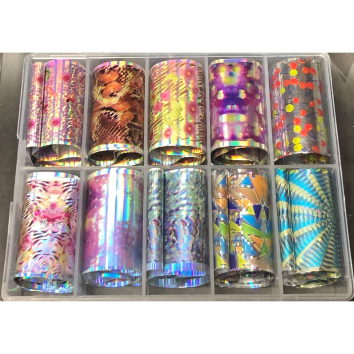 Transfer Foil Sets 001 - 053 - OceanNailSupply