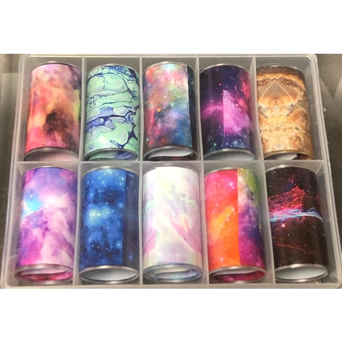 Transfer Foil Sets 001 - 053 - OceanNailSupply