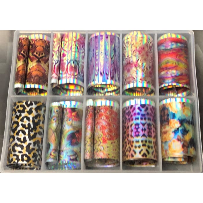 Transfer Foil Sets 001 - 053 - OceanNailSupply