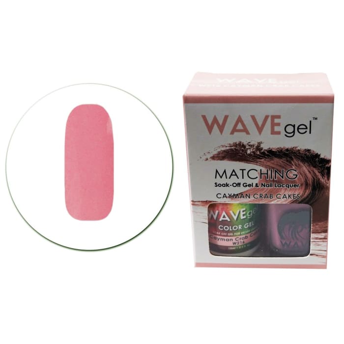 Wave gel Soak-Off Gel & Nail Lacquer - Cayman Crab Cakes - OceanNailSupply