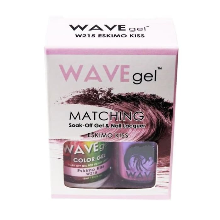 Wave gel Soak-Off Gel & Nail Lacquer - Eskimo Kiss W215