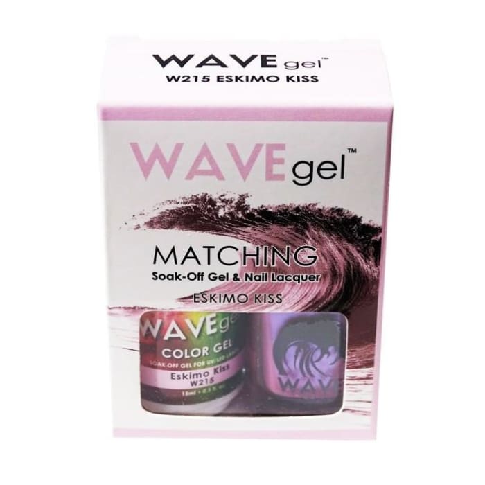 Wave gel Soak-Off Gel & Nail Lacquer - Eskimo Kiss - OceanNailSupply