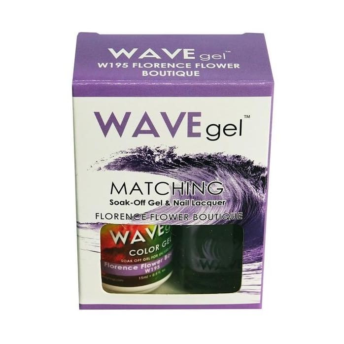 Wave gel Soak-Off Gel & Nail Lacquer - Florence Flower Boutique - OceanNailSupply