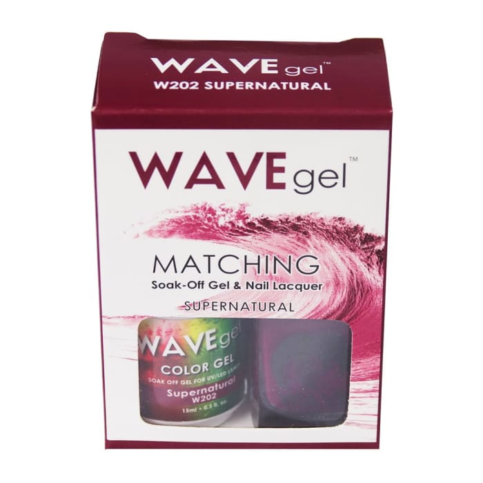 Wave gel Soak-Off Gel & Nail Lacquer - Supernatural - OceanNailSupply
