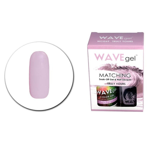Wave gel Soak-Off Gel & Nail Lacquer - Truly Yours - OceanNailSupply